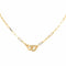 Collier Dinh Van  Collier Menottes Or jaune 58 Facettes 4756864RV
