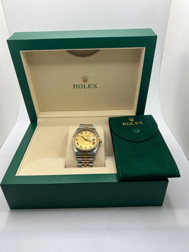 Montre Rolex Datejust 36 Jubilee 2003 58 Facettes