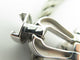 Bracelet bracelet FRED force 10 mm manille or blanc 18k cable acier t16 18cm 58 Facettes 267890