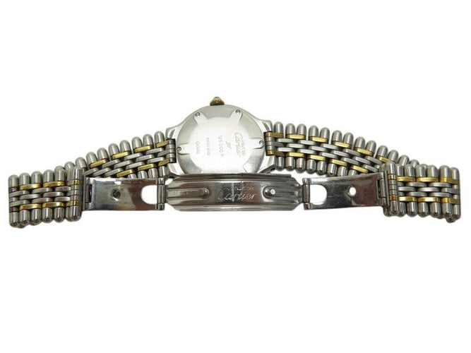 Montre vintage montre must de CARTIER 21 1340 28 mm quartz classique acier 58 Facettes 266762