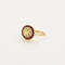 Bague 52 Bague cible art déco rubis diamants et or 58 Facettes