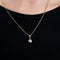 Pendentif Pendentif or jaune perle de Tahiti 58 Facettes LP942/BET