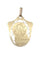 Pendentif Médaille vierge art-déco 58 Facettes 084991