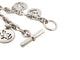 Bracelet vintage bracelet HERMES chaine d'ancre breloques marines t16 en argent 925 58 Facettes 267839