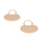 Boucles d'oreilles Ginette NY Boucles d'oreilles Donuts Hoops Or rose 58 Facettes 2678586CN