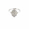 Bague 52 Bague en or blanc et diamants tendance art déco 58 Facettes