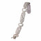 Bracelet Bracelet Art déco en diamants, vers 1920 – Géométrie en platine avec éclat de 6,00 ct 58 Facettes 25161-0031