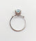 Bague 53 Bague cocktail art déco or blanc aigue marine 58 Facettes A05346