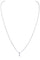 Collier collier or blanc diamant solitaire 58 Facettes 092941