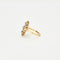 bague 51 Bague Art Déco or jaune et or gris, diamants et saphirs 58 Facettes 240255
