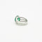 Bague Bague en or blanc émeraude diamants 58 Facettes