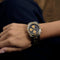 Montre BREITLING - Chronomat - Montre en acier et acier doré à boitier rond à mouvement automatique 58 Facettes B250201