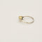 Bague 65 Bague en or jaune, or blanc, Tanzanite et diamants 58 Facettes RAM3128