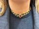 Collier Collier ras du cou Cartier en or 18 carats et diamants , rubis cabochon 58 Facettes