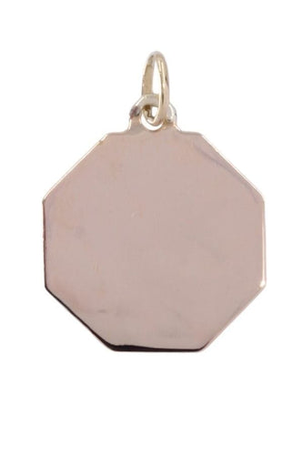 Pendentif Médaille Vierge or jaune signée P.BRANDT 58 Facettes 091221