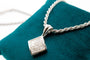 Pendentif Pendentif losange or blanc et diamants 58 Facettes 250147