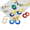 Boucles d'oreilles Boucles d'oreilles transformables Van Cleef & Arpels, or jaune, pierres de couleur. 58 Facettes 35275