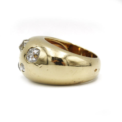 Bague 53 Bague - Or jaune et Diamants 58 Facettes 250004SP