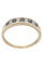 Bague 53 Bague or jaune saphirs et diamants 58 Facettes 091711