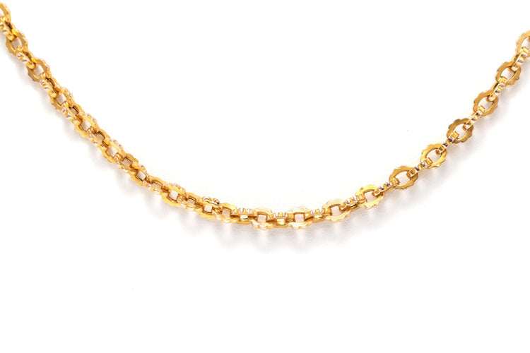 Collier Napoléon III en or jaune 18 carats