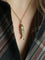Pendentif charms vintage poisson articulé or jaune chrysoprase 58 Facettes 1099.19