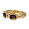 Bague 48 Chaumet Bague Toi et moi Or jaune Saphir 58 Facettes 2899074CN