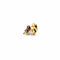 Boucles d'oreilles Puces d'oreilles or jaune topaze 58 Facettes 2-BOA2-GS38461