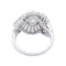 Bague 56 Bague Tourbillon diamant entourage baguette. 58 Facettes 32596