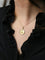 Pendentif Médaille amour Augis ronde Plus qu'hier moins que demain or jaune diamant rubis 58 Facettes J545