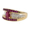 Bague 54 Bague Or jaune Rubis 58 Facettes 2711713CN