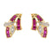 Boucles d'oreilles Boucles d'oreilles Puces Or jaune Diamant 58 Facettes 3105066CN