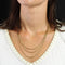 Collier Chaine sautoir ancienne en or jaune 58 Facettes 24-245