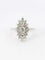 Bague marquise or blanc diamants 58 Facettes J523
