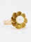 Bague 52 Bague fleur vintage perle or jaune 58 Facettes 1136.3