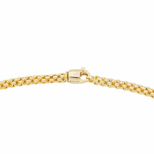 Collier Collier Maille pop corn Or jaune 58 Facettes 3000996CN
