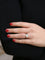 Bague 57 Chevalière Art Deco or platine diamant taille ancienne 0,4ct 58 Facettes J159