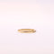 Bague 54 Bague Alliance 10 Diamant Demi-tour or jaune 58 Facettes