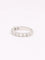 Bague Alliance or blanc diamants taille ancienne 58 Facettes J609