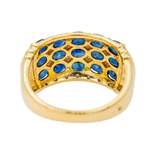 Bague 56 Bague Or jaune Saphir 58 Facettes 3752273CN