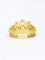 Bague 54 Bague couronne or jaune diamants perles 58 Facettes 1108.1