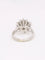 Bague Bague fleur or blanc diamants 58 Facettes J602