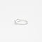 Bague 54 Bague vague avec diamants 58 Facettes 2520