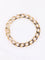 Bracelet Bracelet vintage maille gourmette plate or jaune 58 Facettes 1095.3