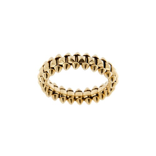 Bague CARTIER - Alliance Clash en or jaune 58 Facettes 39941