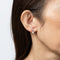 Boucles d'oreilles Petites boucles d'oreilles pendantes en diamant, platine, tailles mixtes, bijoux fins, tailles poire 58 Facettes G14057