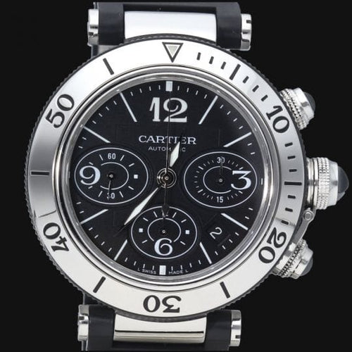 Montre Montre Cartier Pasha Seamaster Chronographe 42 mm 58 Facettes MT41494