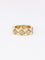 Bague 59 CHANEL Bague "Matelassé" vintage or jaune diamants 58 Facettes 1107.4