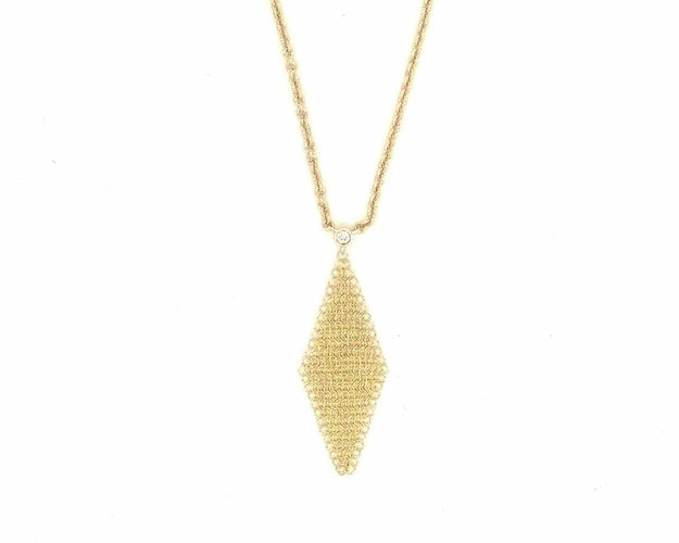 Collier Tiffany and Co - Collier à pendentifs en maille Elsa Peretti 58 Facettes