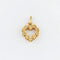 Pendentif Pendentif coeur en or jaune et diamants 58 Facettes 33147