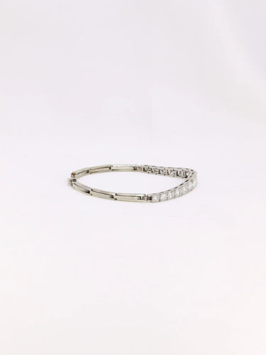 Bracelet vintage chute de diamants 2,5 ct